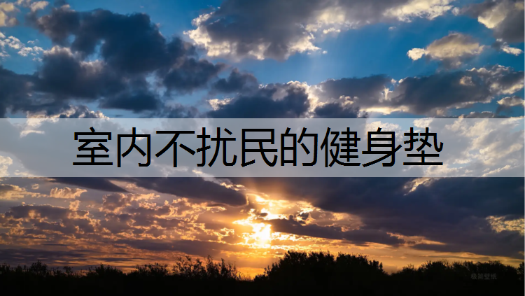 室内不扰民的健身垫